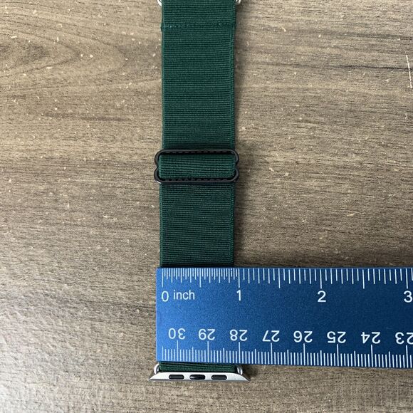 For Apple Watch Series SE/6/5/4/3/2/1 Wristbands for Women Men DarkGreen-42/44 - Picture 3 of 8